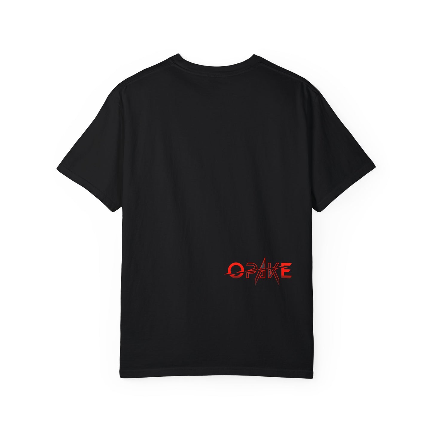 OPAKE: Unisex Garment-Dyed T-shirt | 'Things Left Undone' Casual Tee